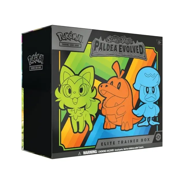 Pokemon TCG SV2 Paldea Evolved Elite Trainer Box