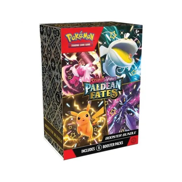 Pokemon TCG SV4.5 Paldean Fates Booster Bundle