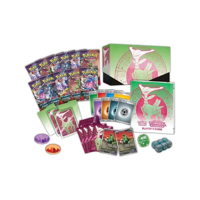 Pokemon TCG SV5 Temporal Forces Elite Trainer Box (Iron Leaves) - Image 2
