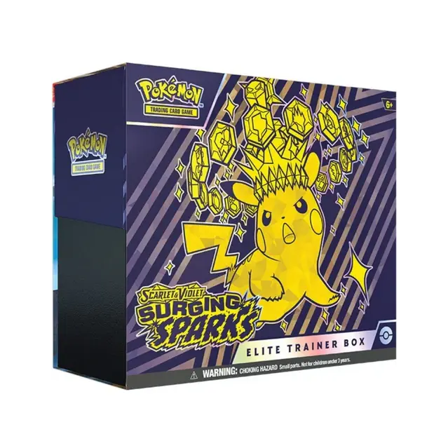 Pokemon TCG SV8 Surging Sparks Elite Trainer Box