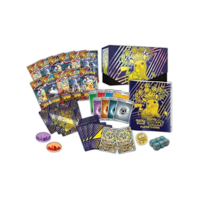 Pokemon TCG SV8 Surging Sparks Elite Trainer Box - Image 2