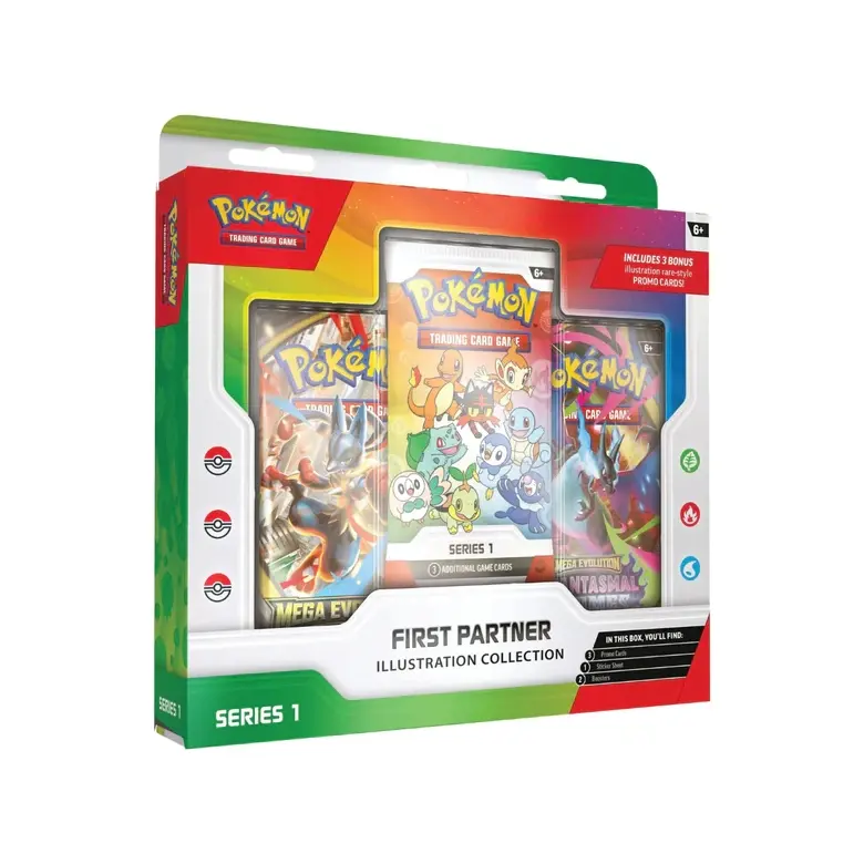 Pokemon TCG 30th Anniversary First Partner Illustration Collection